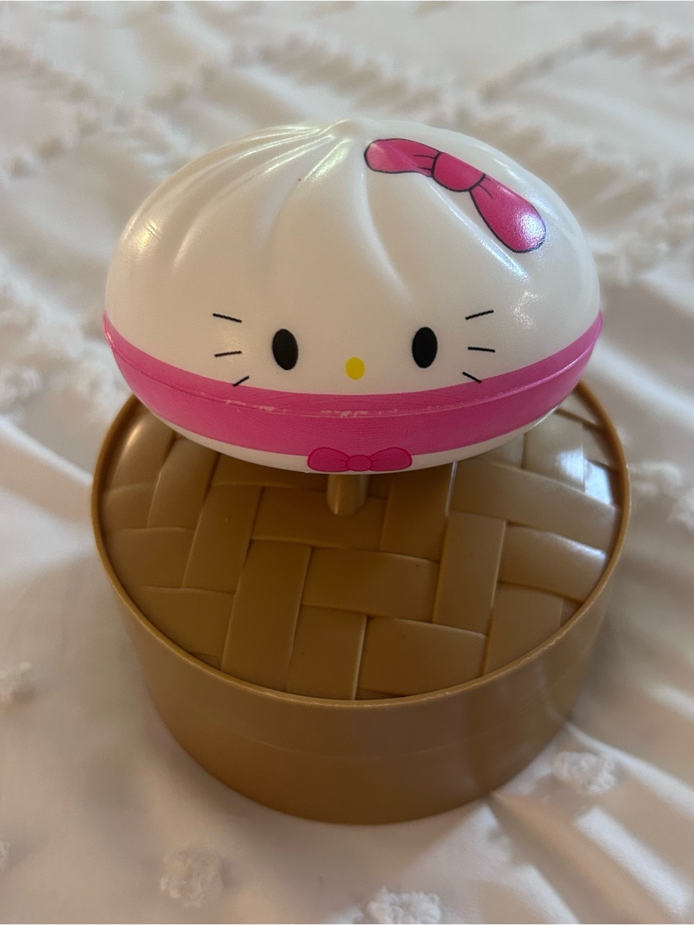 Hello Kitty Pink & White Foam Dumpling Toy